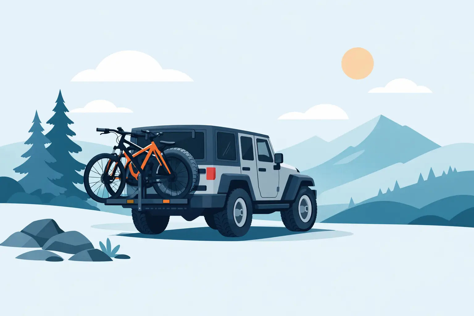 Best Bike Rack Options for Jeeps