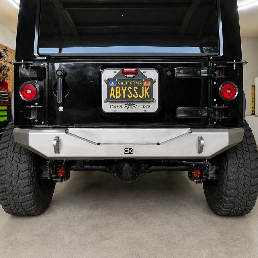 Gauntlet Series Rear Bumper for Jeep JK Wrangler (2007-2018)