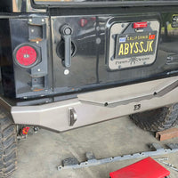 Gauntlet Series Rear Bumper for Jeep JK Wrangler (2007-2018)