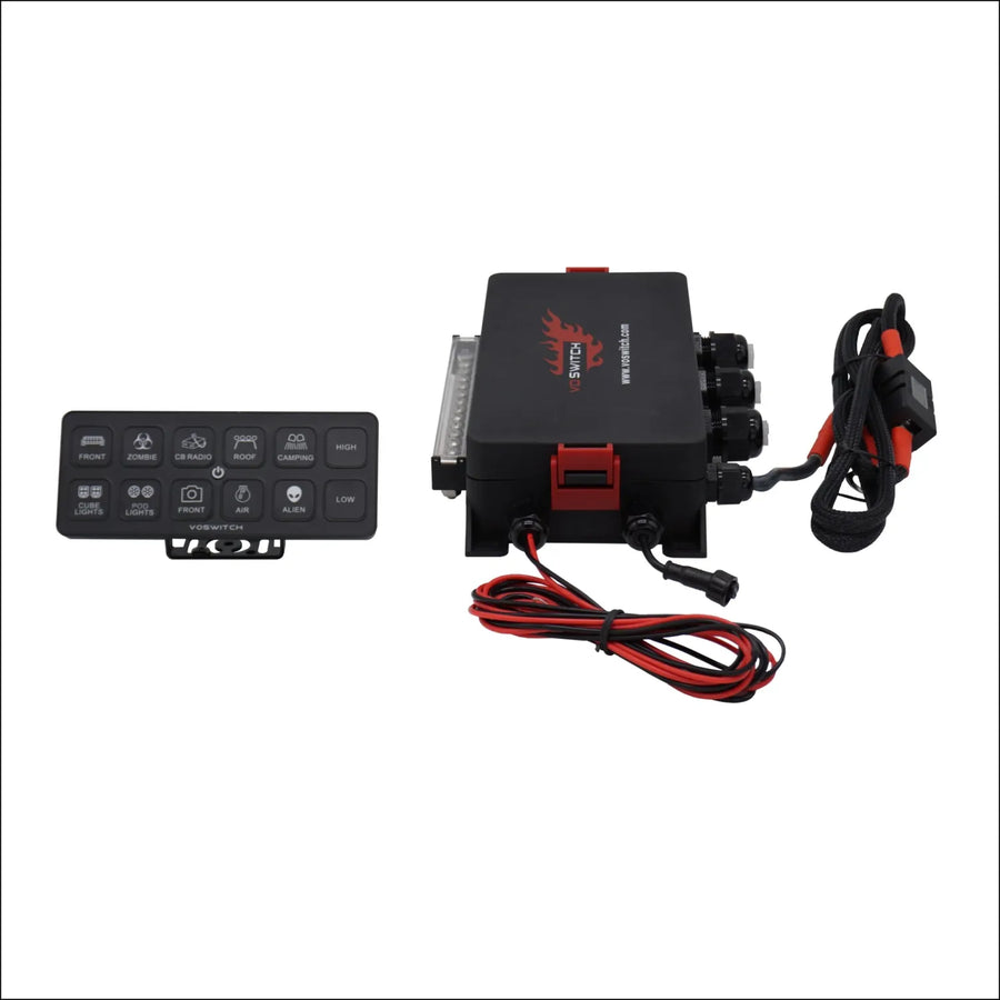 UV120 Universal 12 Gang Programmable Switch Panel for Truck / UTV / Side by Side / Boat
