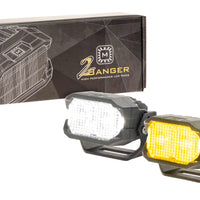 Morimoto Morimoto 2Banger HXB LED Pods (Flood / Yellow / Set)