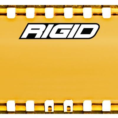 Rigid Industries 6 Inch Light Cover Amber SR-Series Pro RIGID Industries