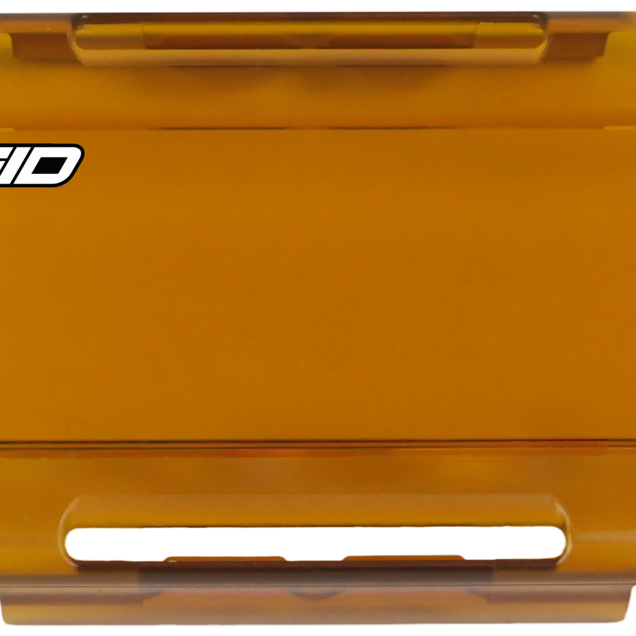 Rigid Industries 6 Inch Light Cover Amber E-Series Pro RIGID Industries
