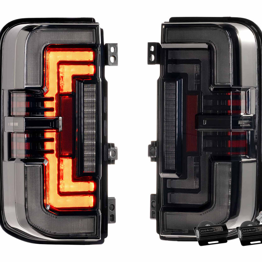 Morimoto XB LED Tail Lights: Ford Bronco (21+ / Smoked Lens / Set)