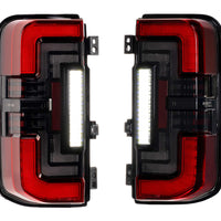 Morimoto XB LED Tail Lights: Ford Bronco (21+ / Red Lens / Set)