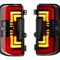 Morimoto XB LED Tail Lights: Ford Bronco (21+ / Red Lens / Set)