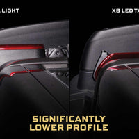 Morimoto XB LED Tail Lights: Jeep Wrangler JL (18+ / Red Lens / Set)