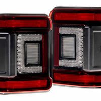 Morimoto XB LED Tail Lights: Jeep Wrangler JL (18+ / Red Lens / Set)