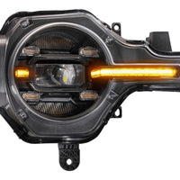 Morimoto XB LED Headlights: Ford Bronco (21+ / Amber DRL / Set)