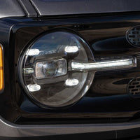 Morimoto XB LED Headlights: Ford Bronco (21+ / White DRL / Set)