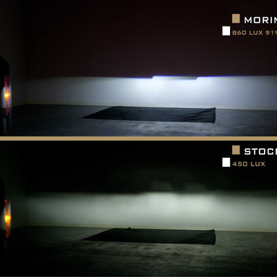Morimoto XB LED Headlights: Ford Bronco (21+ / White DRL / Set)