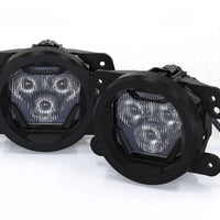 Morimoto Morimoto 4Banger Fog Light Kit: 18+ JL/JT (NCS / Wide / White / Set)