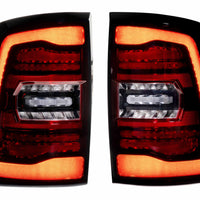 Morimoto XB LED Tail Lights: Ram HD (19-24 / Red Lens / Set)