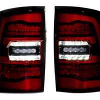 Morimoto XB LED Tail Lights: Ram HD (19-24 / Red Lens / Set)