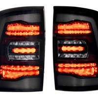 Morimoto XB LED Tail Lights: Ram HD (19-24 / Smoked Lens / Set)