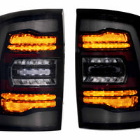Morimoto XB LED Tail Lights: Ram HD (19-24 / Smoked Lens / Set)
