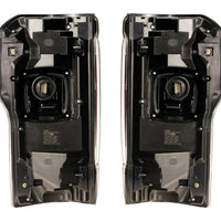 Morimoto XB LED Tail Lights: 2023+ Ford Super Duty (Smoked Lens / Set)