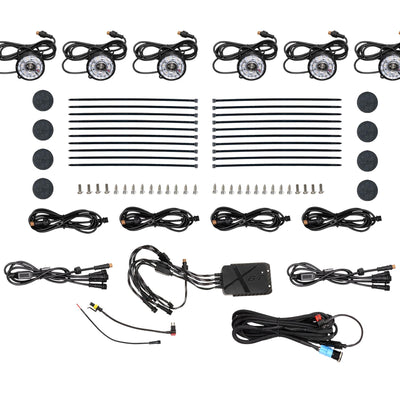 Morimoto Morimoto Rock Light Kit: RGB LED / 8 Pack