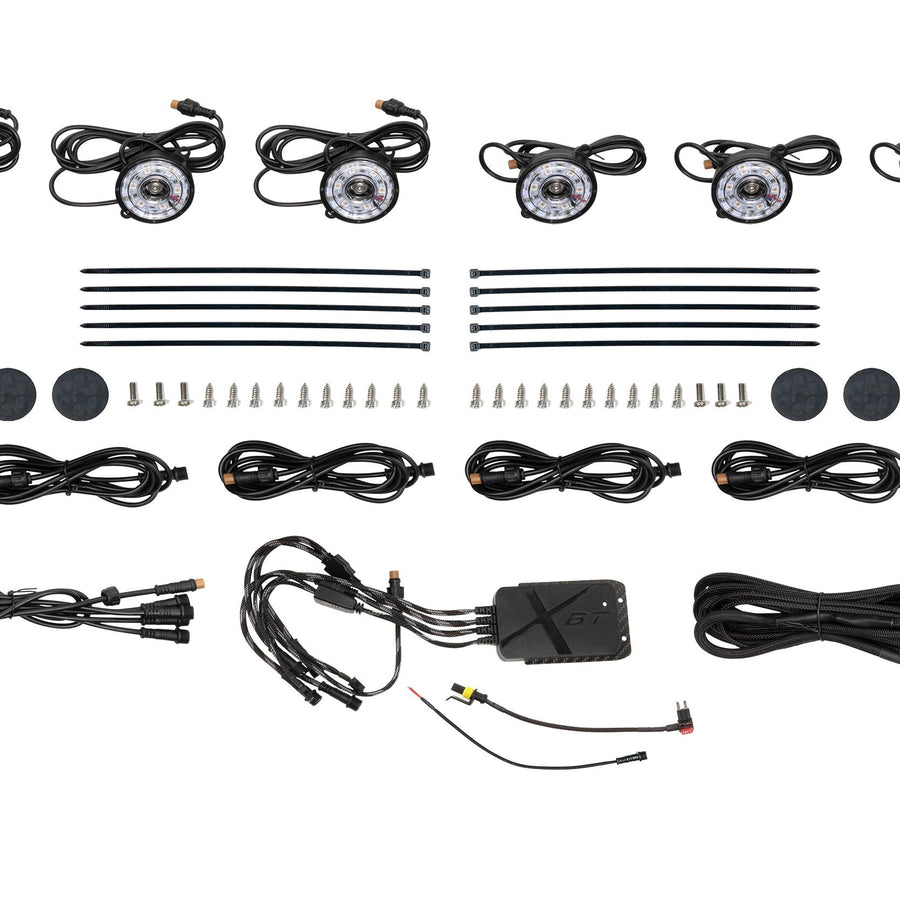 Morimoto Morimoto Rock Light Kit: RGB LED / 6 Pack