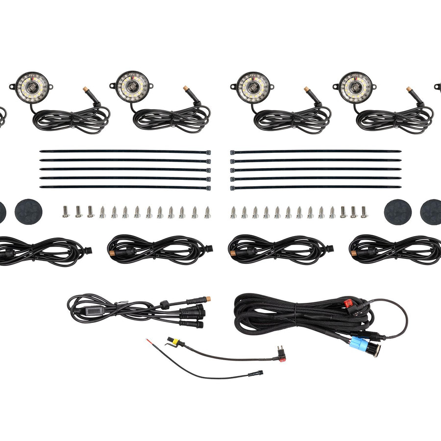 Morimoto Morimoto Rock Light Kit: White LED / 6 Pack