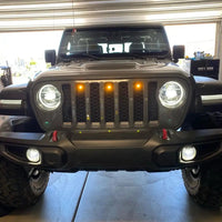 Pre-Runner Style LED Grill Light Kit for Jeep Gladiator JT
