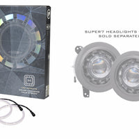 Morimoto Super7 RGBW Halo System: Jeep JL/JT (2018+)