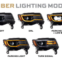 Morimoto XB LED Headlights: Jeep Grand Cherokee (14-22 / Gen II / Set)