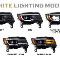 Morimoto XB LED Headlights: Jeep Grand Cherokee (14-22 / Gen II / Set)