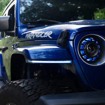 Morimoto Standard Jeep JL / JT XRGB Fender Flare Chop Kit (Set)