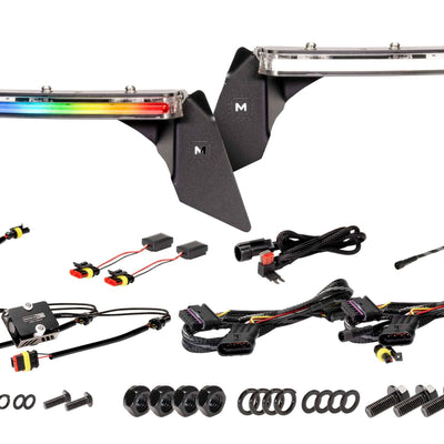 Morimoto High Line Jeep JL / JT XRGB Fender Flare Chop Kit (Set)