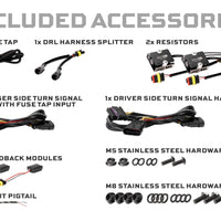 Morimoto High Line Jeep JL / JT XRGB Fender Flare Chop Kit (Set)