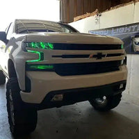 2019-2022 Chevrolet Silverado 1500 ColorSHIFT RGB+W Headlight DRL Upgrade Kit
