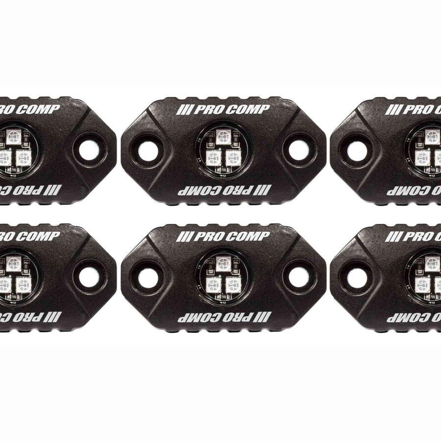 ProComp Pro Comp Universal Rock Light Kit: RGB Color Changing (6 Pc)