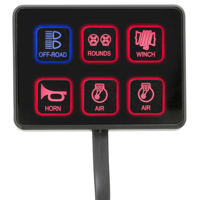 ProComp Pro Comp SS6 Universal Upfitter Switch Panel: Universal