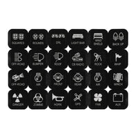 ProComp Pro Comp SS6 Universal Upfitter Switch Panel: Universal
