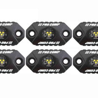 ProComp Pro Comp Universal Rock Light Kit: White (6 Pc)