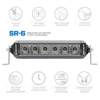 ProComp Pro Comp Motorsports Series Single Row Light Bar: 6