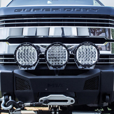 ProComp Pro Comp Motorsports Series LED Pod: 7"/ White / Combo Beam