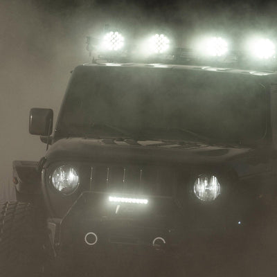 ProComp Pro Comp Motorsports Series Single Row Light Bar: 10" / White / Combo Beam