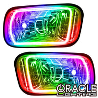 2009-2015 RAM 1500 ColorSHIFT Surface Mount Fog Light Halo Kit