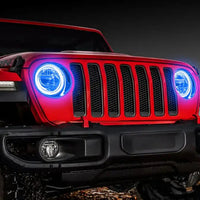 Jeep Gladiator JT ColorSHIFT RGB+W Headlight DRL Upgrade Kit