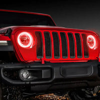 2020-2024 Jeep Gladiator JT LED Headlight Surface Mount Halo Kit