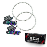 2020-2024 Jeep Gladiator JT LED Headlight Surface Mount Halo Kit