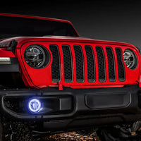 2020-2024 Jeep Gladiator JT LED Surface Mount Fog Light Halo Kit