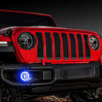 2020-2024 Jeep Gladiator JT LED Surface Mount Fog Light Halo Kit