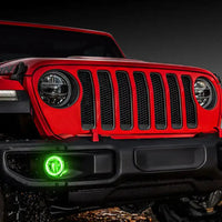 2020-2024 Jeep Gladiator JT LED Surface Mount Fog Light Halo Kit