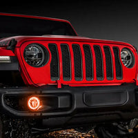 2020-2024 Jeep Gladiator JT LED Surface Mount Fog Light Halo Kit