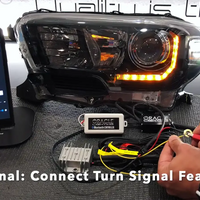 2016-2023 Toyota Tacoma Dynamic ColorSHIFT RGB+A Headlight DRL Kit