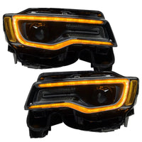 2014-2021 Jeep Grand Cherokee Dynamic ColorSHIFT Headlight DRL Upgrade Kit