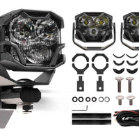Morimoto 4Banger Universal Kit (NCS / Combo / White)